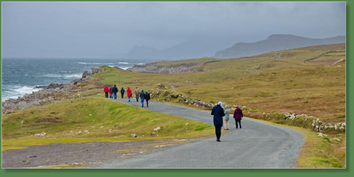 Achill Island - Spaziergang entlang der Westküste, Irland