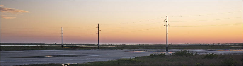 Sonnenuntergang in Port Aransas, TX