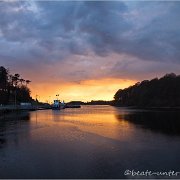 Donegal Friary Sonnenuntergang