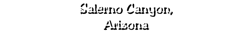 Salerno Canyon, Arizona