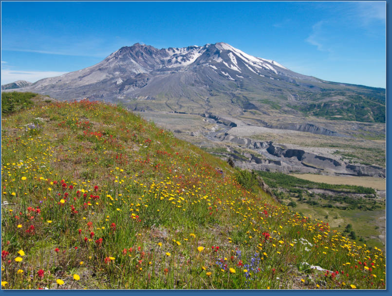 Harris Ridge Trail - Mount St. Helens National Volcanic Monument, WA