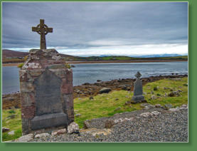 Der alte Friedhof von Kildavnet - Achill Island, Irland