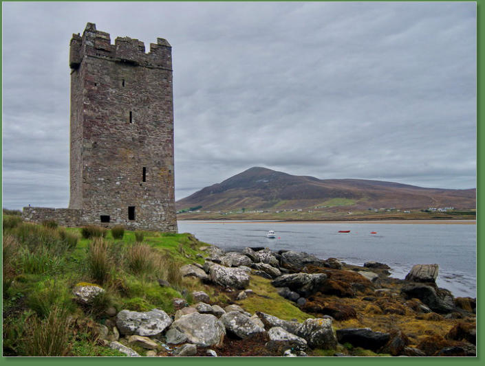 Kildavnet Tower - Achill Island, Irland