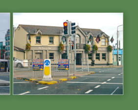 Fahrt durch Dublin, IR