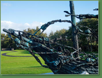 Famine National Monument - Nationales Hunger-Denkmal, Irland