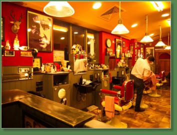 Frisörsalon in Tempel Bar - Dublin, IR