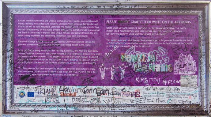 Peace Wall - Belfast, Nordirland