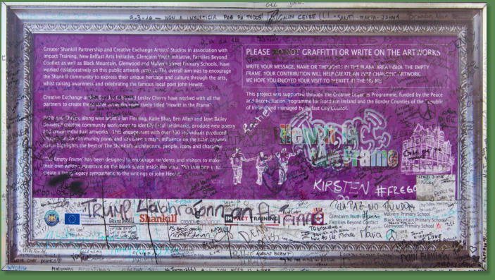 Peace Wall - Belfast, Nordirland