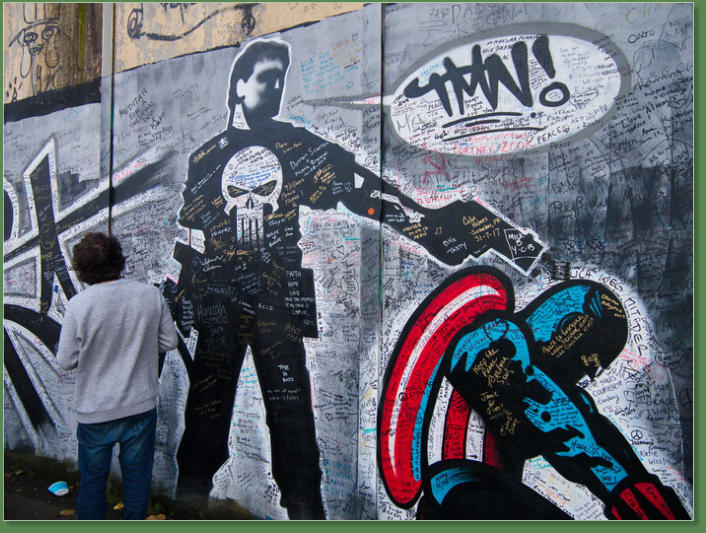 Peace Wall - Belfast, Nordirland