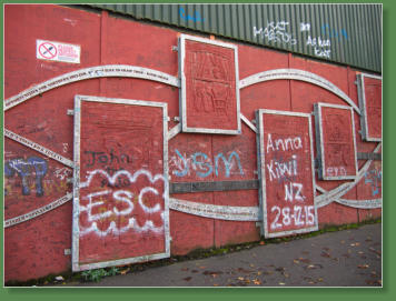 Peace Wall - Belfast, Nordirland