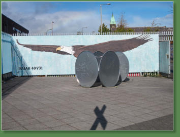 Internationale Peace Wall - Belfast, Nordirland