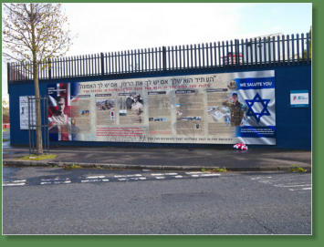 Internationale Peace Wall - Belfast, Nordirland