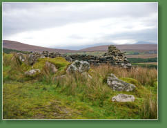 Das verlassene Dorf bei Slievemore - Achill Island, Irland
