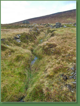 Das verlassene Dorf bei Slievemore - Achill Island, Irland