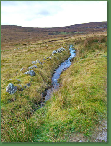 Das verlassene Dorf bei Slievemore - Achill Island, Irland