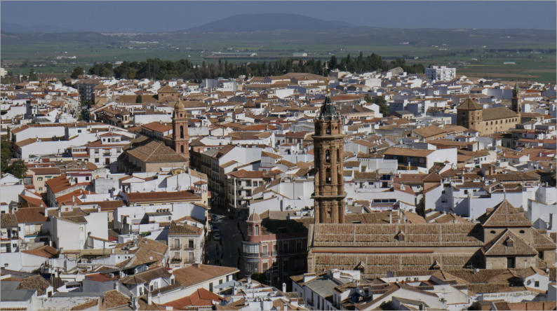 Alcazaba von Antequera, Andalusien, Spanien