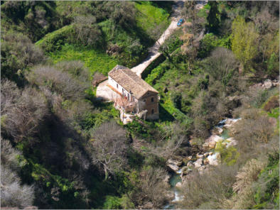 Blick in die Schlucht, Ronda, ES