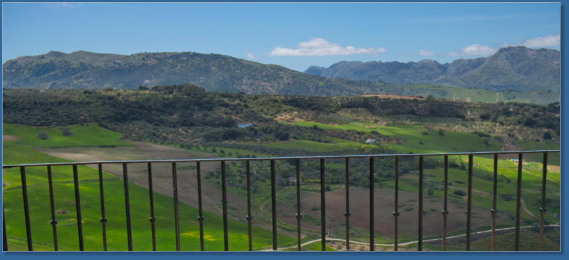 Garten des Palacio de Mondragón, Ronda, ES