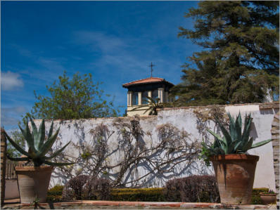 Garten des Palacio de Mondragón, Ronda, ES
