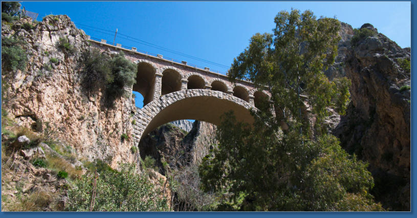 Viadukt - Caminito del Rey, Andalusien