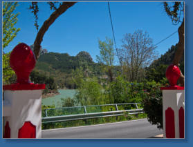 Restaurant entlag der MA 5403, kurz vor El Chorro, Ardales