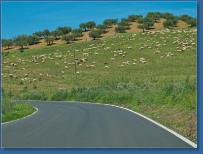 Entlang der A343 nach Antequera, ES