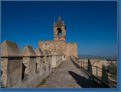 Alcazaba von Antequera, Andalusien, Spanien