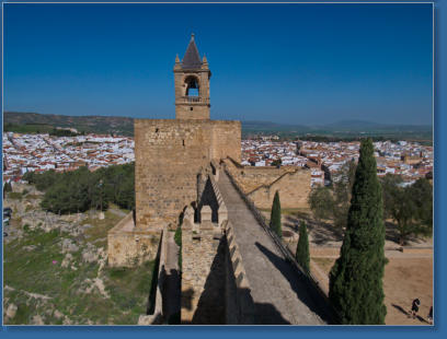 Alcazaba von Antequera, Andalusien, Spanien