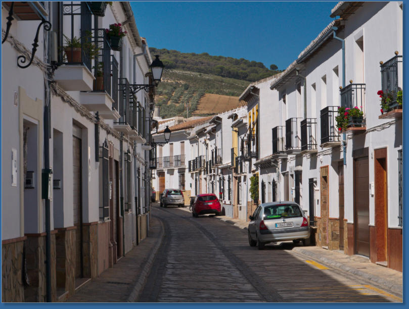 Spaziergang durch Antequera, Andalusien, Spanien