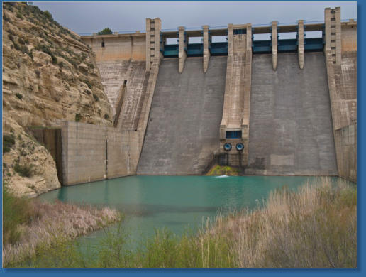 Negratin-Stausee, Spanien