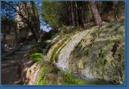 Warme Quelle bei Villanueva de las Torres, Andalusien