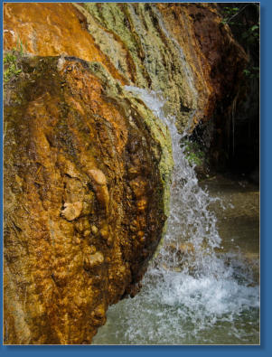 Warme Quelle bei Villanueva de las Torres, Andalusien