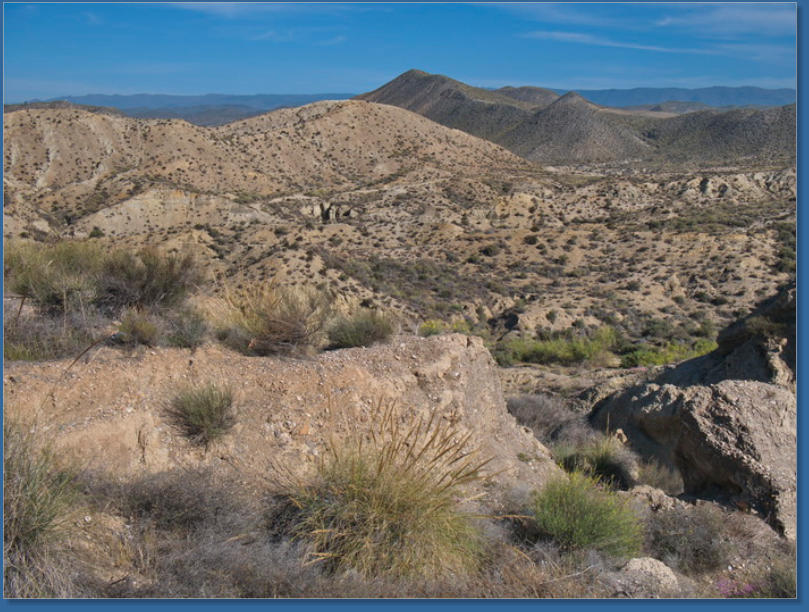 Die Wüste von Tabernas, Andalusien