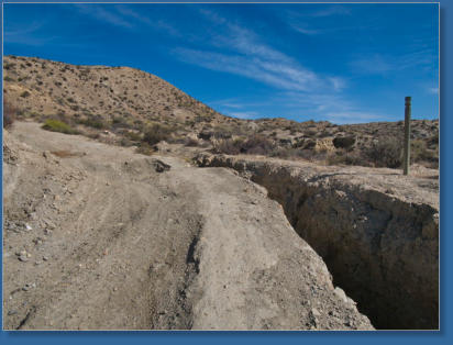 Die Wüste von Tabernas, Andalusien