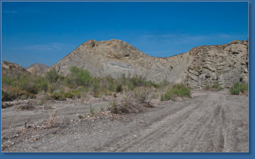 Die Wüste von Tabernas, Andalusien