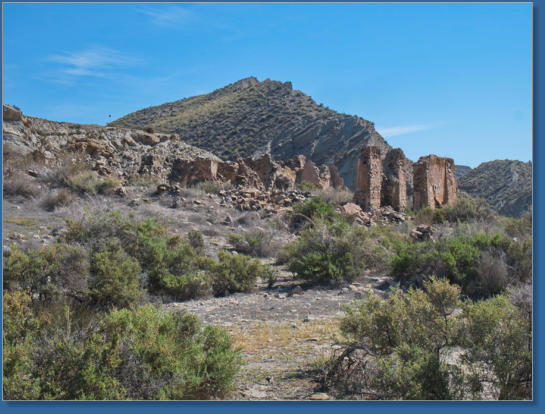 Die Wüste von Tabernas, Andalusien