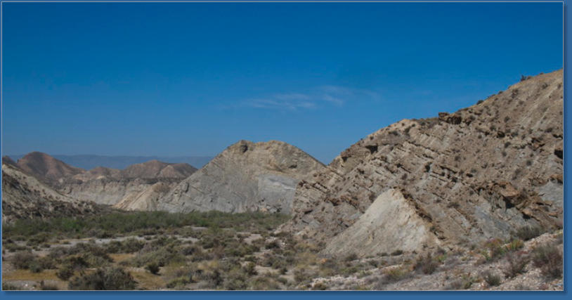 Die Wüste von Tabernas, Andalusien