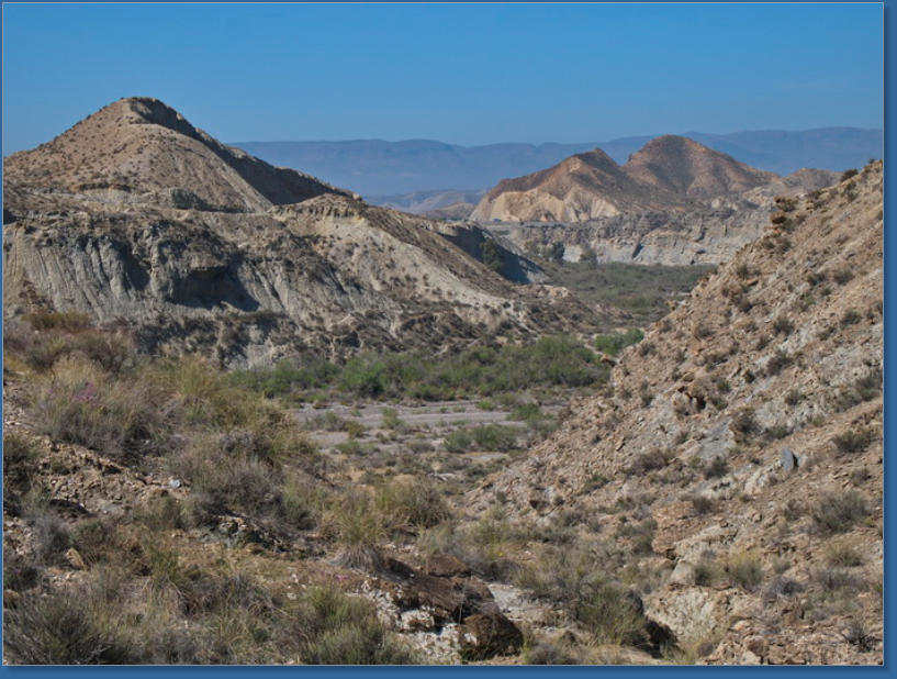 Die Wüste von Tabernas, Andalusien