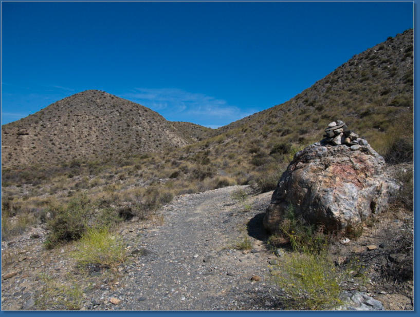 Die Wüste von Tabernas, Andalusien