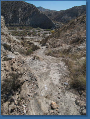 Die Wüste von Tabernas, Andalusien