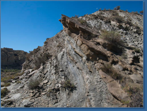 Die Wüste von Tabernas, Andalusien