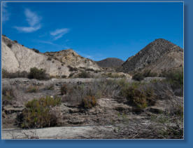 Die Wüste von Tabernas, Andalusien