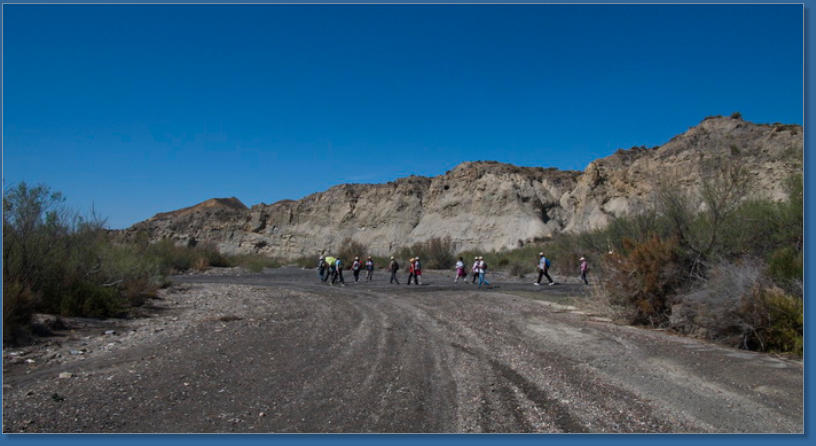 Die Wüste von Tabernas, Andalusien