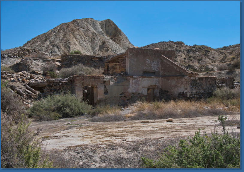 Die Wüste von Tabernas, Andalusien