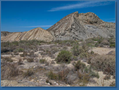 Die Wüste von Tabernas, Andalusien
