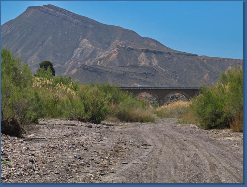 Die Wüste von Tabernas, Andalusien