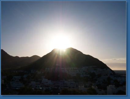 Sonnenaufgang in San José, Andalusien