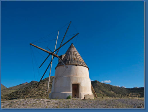 Molino del Collado de los Genoveses, Andalusien