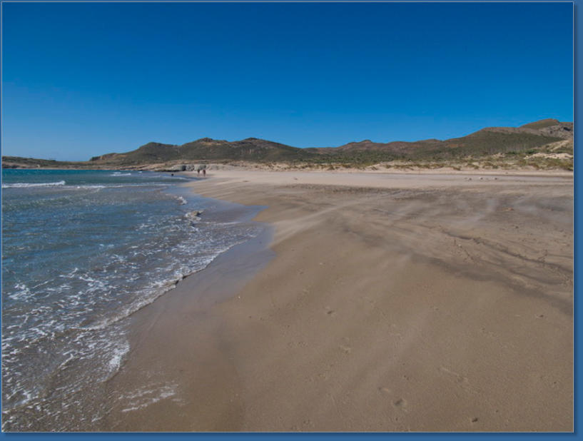 Playa de Los Genoveses,Parque Natural Cabo de Gata-Níjar, Andalusien