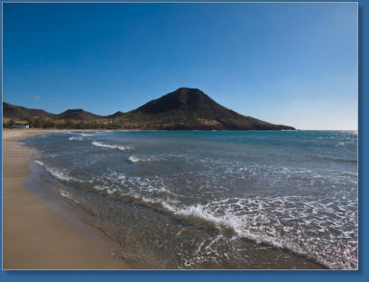 Playa de Los Genoveses,Parque Natural Cabo de Gata-Níjar, Andalusien